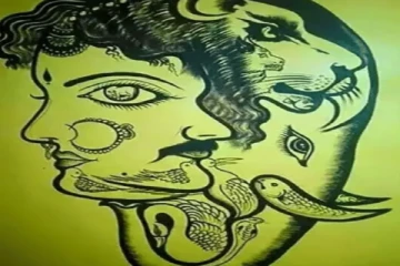 optical illusion: இந்த பெண் உருவத்தில் எத்தனை மிருகங்கள் உள்ளன? பத்து நொடிகளுக்குள் கண்டு பிடியுங்கள்