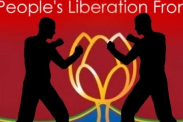 “JVP කරන්න එපා” ජවිපෙ සාමාජිකයාට පහර දී බත් පිඟානත් පොලවේ ගැසූ පොහොට්ටු මන්ත්රීට සිදු වූ දේ