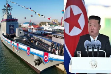 போர்க்கப்பல் ஒன்றை அறிமுகம் செய்த வடகொரிய ஜனாதிபதி: காத்திருந்த அவமானம்