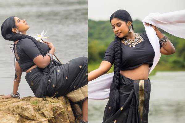 குழந்தை பெற்றப்பின் ஆளே மாறிய சுந்தரி சீரியல் நடிகை கேப்ரியல்லா.. | Serial Actress Gabrella Sellus Recent Photoshoot