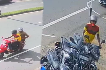 சமூக வலைத்தளங்களில் வைரலாகும் காணொளி ; இரு நபர்களின் முகம்சுழிக்க வைக்கும் செயல்