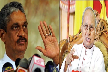 கார்தினால் மீது சேறு பூசக்கூடாது : சரத் பொன்சேகா