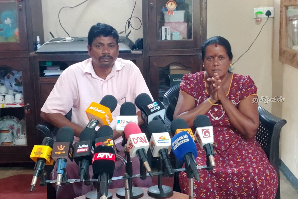எனது மகனை மீட்டுத் தாருங்கள்: மரண தண்டனை விதிக்கப்பட்ட அனோஜனின் தாயார் ஜனாதிபதியிடம் கண்ணீருடன் கோரிக்கை | Anojan S Mother S Heartfelt Plea
