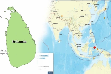 இந்தோனேசியா 7.4 ரிக்டர் அளவில் சக்திவாய்ந்த நிலநடுக்கம்; இலங்கைக்கு பாதிப்பா!