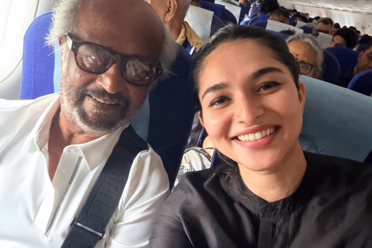 ரஜினியை எதேச்சையாக சந்தித்த கயாடு லோஹர்.. கனவு மாதிரி இருக்கு! பூரிப்புடன் சொன்ன விஷயம் | Kayadu Lohar Met Superstar Rajinikanth In Flight