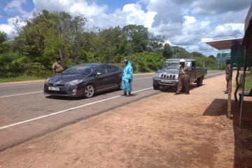 திருகோணமலையினுள் நுழையும் வாகனங்கள் பலத்த சோதனை