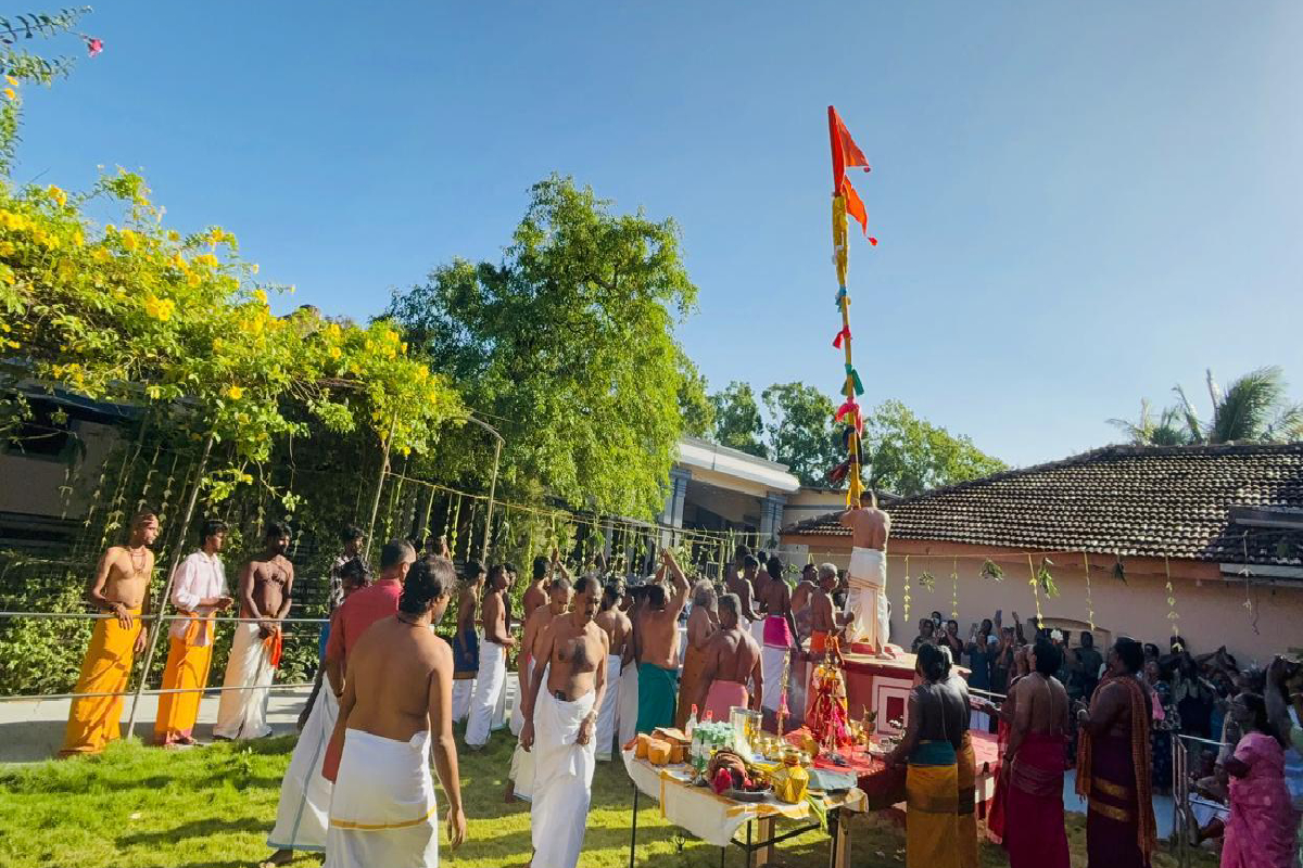 கதிர்காமம் ஸ்ரீ தெய்வானை அம்மன் ஆலயத்தின் கொடியேற்றம்! | Flag Hoisting Ceremony At The Kathirgamam Temple கதிர்காமம் ஸ்ரீ தெய்வானை அம்மன் ஆலயத்தின் கொடியேற்றம்! | Flag Hoisting Ceremony At The Kathirgamam Temple