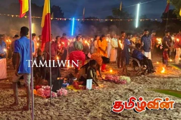 கண்ணீருடன் அஞ்சலி! மாவடி மும்மாரி துயிலும் இல்லத்தில் குழுமிய மக்கள்