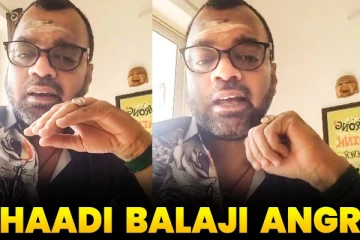 நீங்கலாம் ஏன்டா உயிரோட இருக்கீங்க? Thadi Balaji Angry Speech