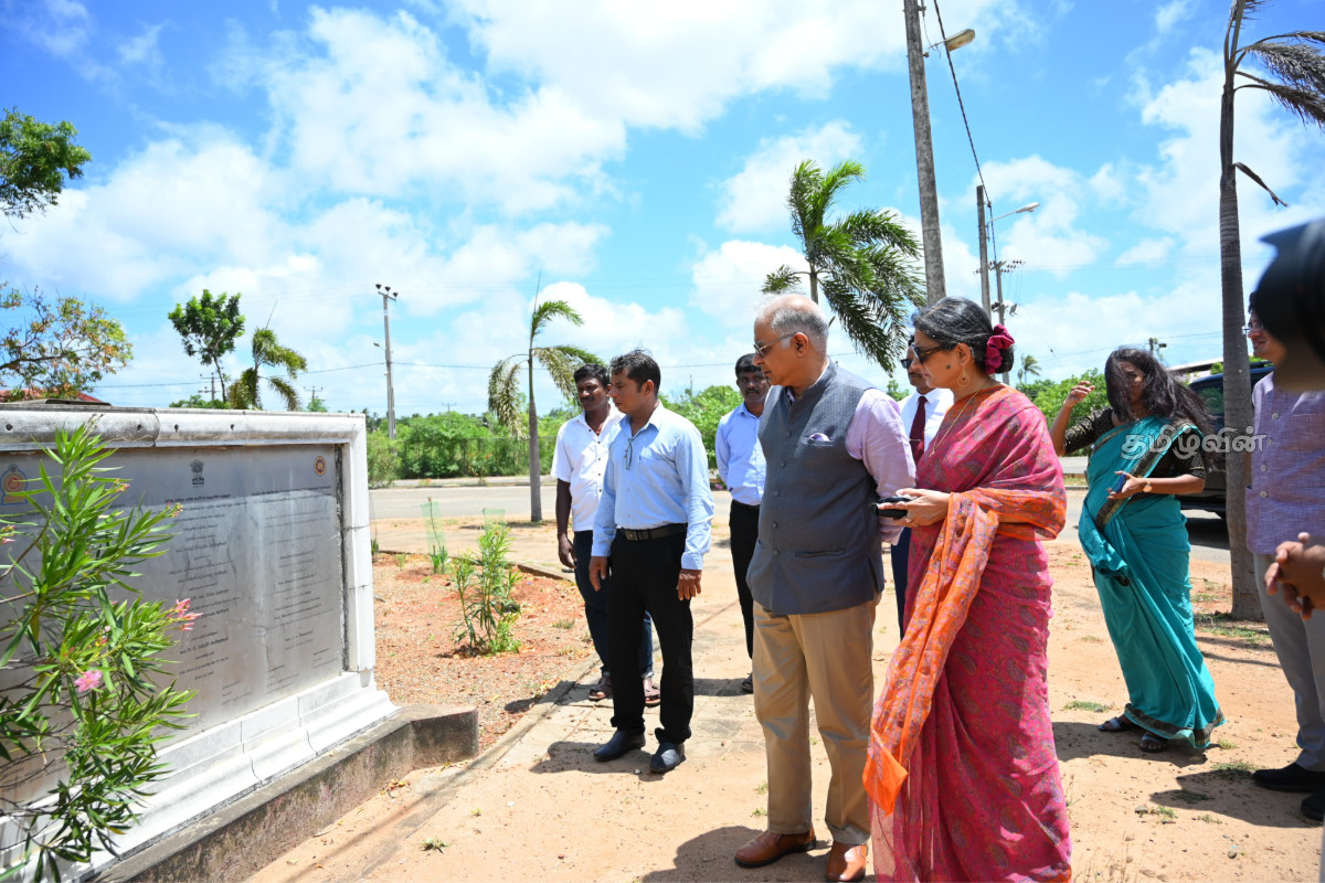 கீரிமலை நகுலேஸ்வரர் ஆலயத்தில் இந்தியாவின் நிதி உதவியுடன் குடிநீர் தாங்கி திறப்பு! | Opening Of Drinking Water Tank Keerimalai Temple கீரிமலை நகுலேஸ்வரர் ஆலயத்தில் இந்தியாவின் நிதி உதவியுடன் குடிநீர் தாங்கி திறப்பு! | Opening Of Drinking Water Tank Keerimalai Temple