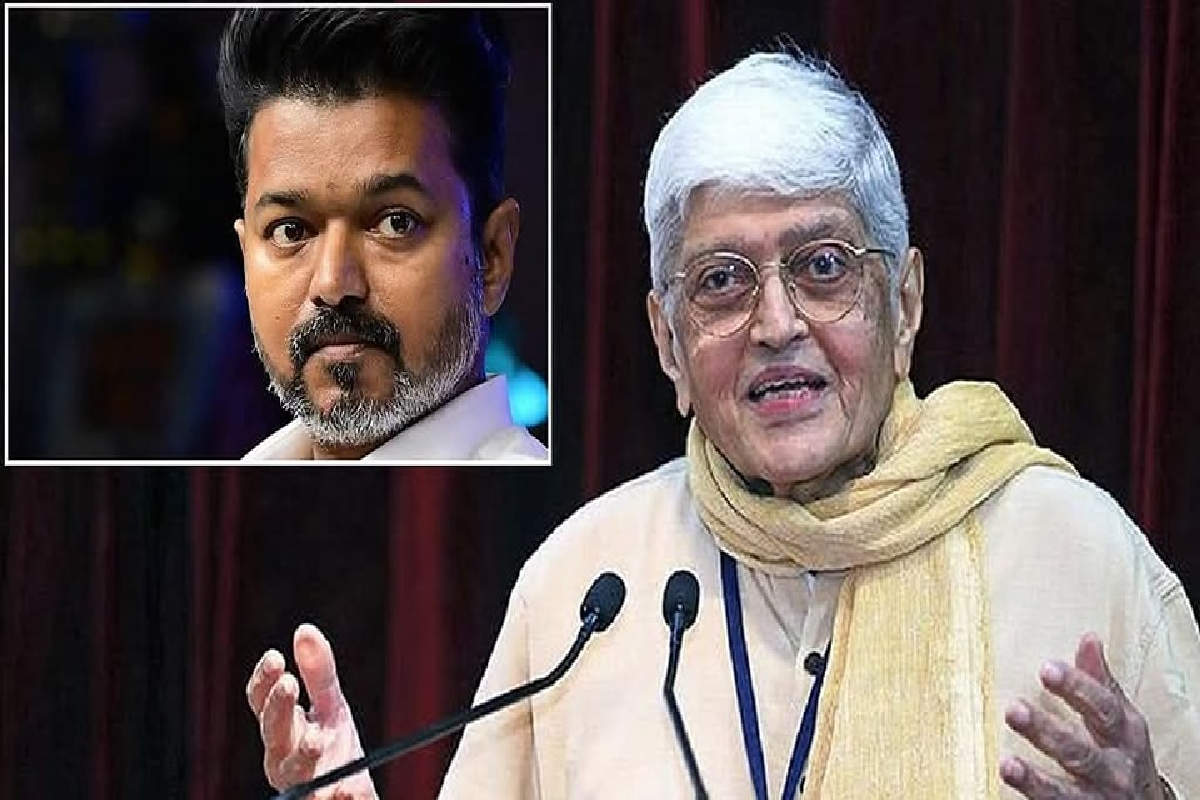 விஜய்க்கு காந்தியின் பேரன் எழுதிய கடிதம்! | A Letter Written To Tvk Vijay By Gandhi Grandson
