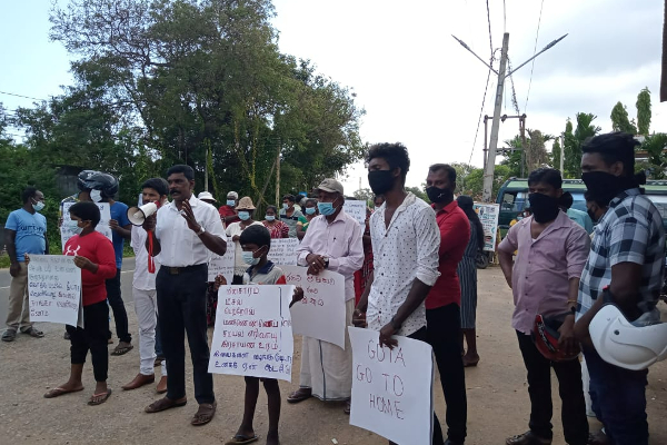 யாழில் பல பகுதிகளிலும் போராட்டங்கள் முன்னெடுப்பு | Protest Parts Jaffna Auspices United People Force