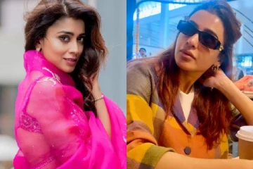 குழந்தையுடன் டூபீஸ் ஆடையில் பீச்சில் ஸ்ரேயா சரண்!! சமந்தா கொடுத்த ரியாக்ஷன்..