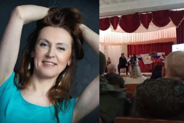 வாசித்துக் கொண்டிருக்கும்போதே உக்ரைன் தாக்குதலில் ரஷ்ய நடிகை மரணம்! அதிர்ச்சி வீடியோ வெளியீடு