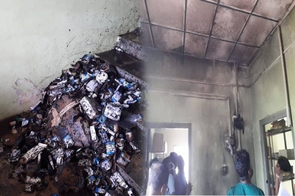 யாழ்  பிரபல வைத்தியாசலையில் திடீர் தீ; எரிந்து நாசமான மருந்துப்பொருட்கள் | Sudden Fire At A Popular Hospital In Jaffna