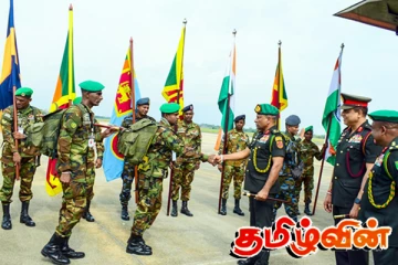 இலங்கை - இந்திய இராணுவக் கூட்டுப் பயிற்சி ஆரம்பம்