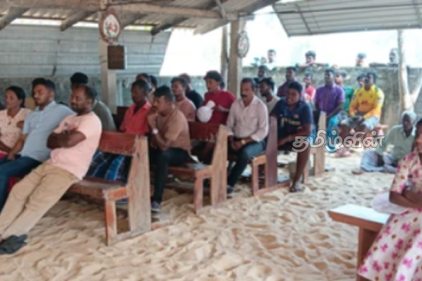 வடமராட்சி கிழக்கில் தனியார் நிறுவனம் ஒன்றின் கோரிக்கைக்கு மக்கள் மறுப்பு | People Protest Against Land Grabbing Vadamarachchi