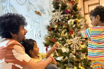 சிவகார்த்திகேயன் தன் குழந்தைகள் உடன் கிறிஸ்துமஸ் கொண்டாட்டம்! வைரல் புகைப்படங்கள்