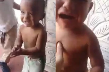 கதறி கதறி அழுத சுட்டி குழந்தை....நொடியில் போட்ட குத்தாட்டம்! அம்மா செய்த வேலையைப் பாருங்க?