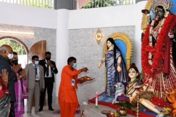 1971 ஆண்டு  தகர்க்கப்பட்ட காளி கோயில் மீண்டும் புத்துயிர் பெற்றது!