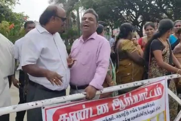 மிரட்டப்பட்டே ஆர்ப்பாட்டத்துக்கு அழைத்துச் வரப்பட்டோம்- மட்டக்களப்பில் அச்சம் வெளியிடும் அதிபர்களும் ஆசிரியர்களும்!!