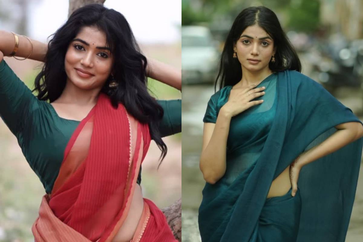 பிக்பாஸ் சீசன் 9 வியானாவா இது!! சேலையில் இப்படி மயக்குறாங்களே.. | Biggbosstamil 9 Viyana Recent Photoshoot