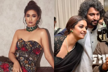 பதறியடித்து காருக்குள் ஓடிய கீர்த்தி சுரேஷ்; என்ன காரணம் - வைரலாகும் வீடியோ!