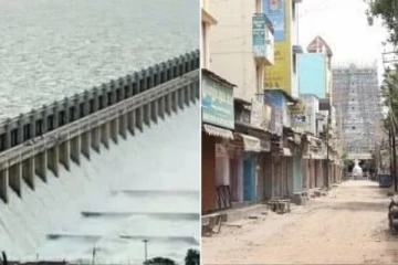 நிசப்தமான சாலைகள்...கர்நாடகத்தை எதிர்த்து தமிழகத்தில் முழு அடைப்பு!!