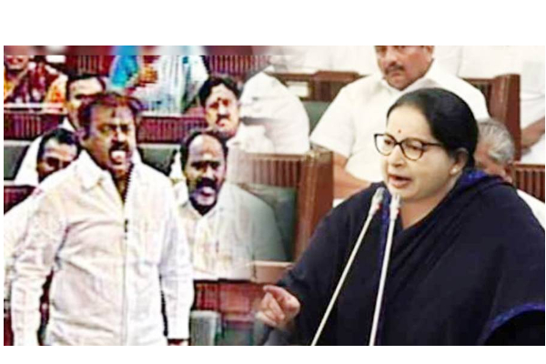 சட்டசபையில் ஜெயலலிதா விட்ட சாபம் அப்படியே பலிக்கிறதா? தன் இல்லத்தில் புன்னகைக்கும் விஜயகாந்த்..! - தமிழ்நாடு