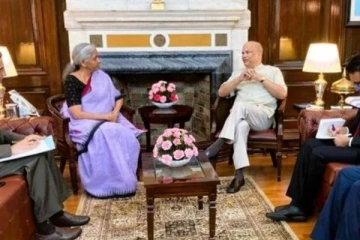 இந்திய நிதி அமைச்சரை சந்தித்த இலங்கை உயர்ஸ்தானிகர்!