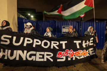 பிரித்தானியாவில் தடைசெய்யப்பட்ட அமைப்பைச் சேர்ந்தவர்களின் தொடர் உண்ணாவிரத போராட்டம்