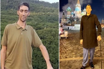 புதிய மனைவியை தேடி பயணம் மேற்கொள்ளும்  உலகின் உயரமான மனிதர் - எங்கு தெரியுமா?