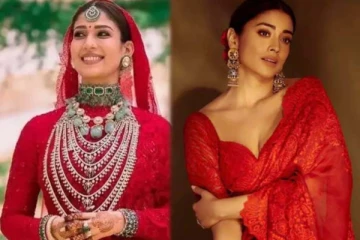 நயன்தாராவின் திருமண புடவையில் நடிகை ஸ்ரேயா! கவர்ச்சி புகைப்படத்தால் ரசிகர்கள் ஷாக்