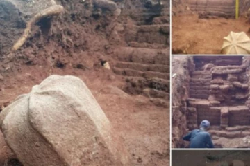 குருந்தூர் மலையில் வெளித் தோன்றிய சிவலிங்கம் போன்ற உருவம் தூபியின் முடிப் பகுதி! வெடித்தது சர்ச்சை