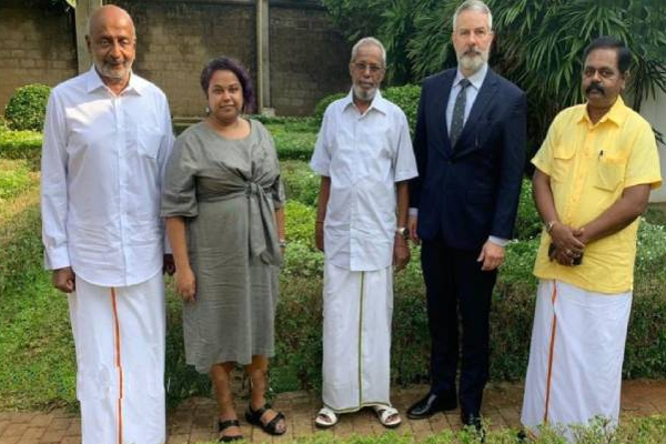 த.தே.கூட்டமைப்பினரை சந்தித்த முக்கிய நாட்டின் தூதர்! | Tna Politicians Met Us Consul General To Sri Lanka