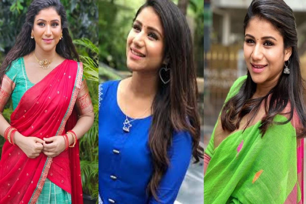 கழுத்து நிறைய நகையுடன் சொக்க வைக்கும் ஆல்யா மானசா! வைரலாகும் புகைப்படங்கள் | Serial Actress Alya Manasa Jewellery Photoshoot