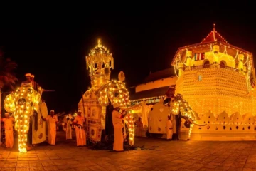 எசல பெரஹெராவில் பாடசாலை மாணவர் உள்ளிட்ட மூவர் கைது