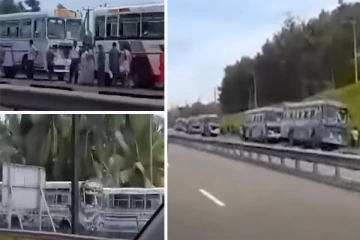 அதிவேக வீதியில் ஓய்வெடுத்த NPPயின் ஆதரவாளர்கள் ; காணொளியால் சர்ச்சை