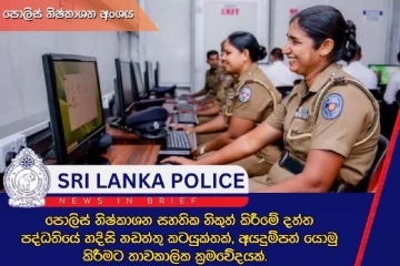 සිස්ටම් එක හදනකම් නොමිලේම ඇප්ලයි කරන්න - පොලිස් නිෂ්කාශන සහතිකයට හඳුන්වා දුන් අලුත්ම තාවකාලික ක්‍රමය මෙන්න