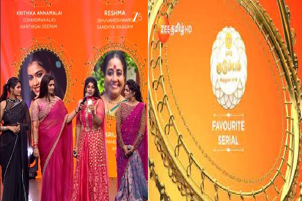 நடிப்புல பட்டைய கிளப்புறாங்களே! ஒரே மேடையில் பிரபல சீரியல்களின் வில்லிகள் | Zeetamil Kudumbaviruthugal 2025 Video Viral