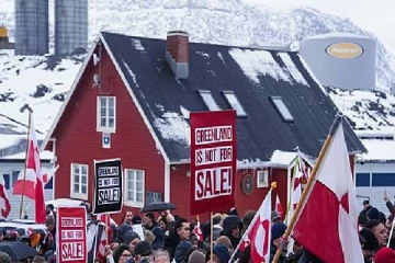 கிரீன்லாந்து விற்பனைக்கு அல்ல ; டிரம்ப்புக்கு எதிராக மாபெரும் பேரணி