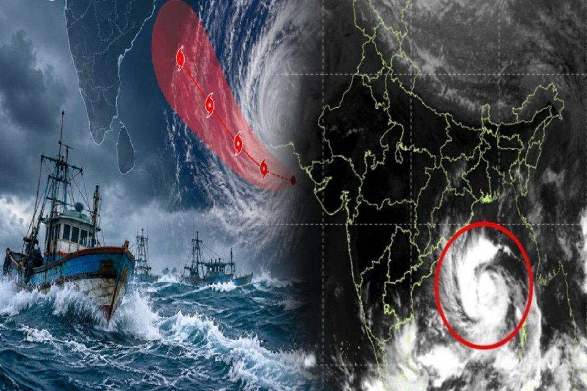 வங்காள விரிகுடாவில் உருவாகும் புயல் ; மீனவர்களுக்கு விடுக்கப்பட்டுள்ள எச்சரிக்கை | Cyclone Formin Bay Bengal Warning Issued Fishermen வங்காள விரிகுடாவில் உருவாகும் புயல் ; மீனவர்களுக்கு விடுக்கப்பட்டுள்ள எச்சரிக்கை | Cyclone Formin Bay Bengal Warning Issued Fishermen