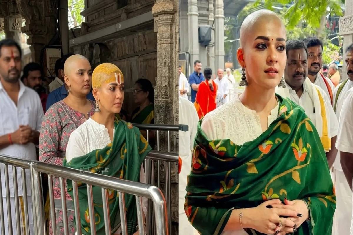 டாக்சிக் வெற்றிக்காக நயன்தாரா மொட்டை அடித்தாரா! வெளியான புகைப்படங்களின் பின்னணி | Did Nayanthara Shave Her Head For Toxic Success டாக்சிக் வெற்றிக்காக நயன்தாரா மொட்டை அடித்தாரா! வெளியான புகைப்படங்களின் பின்னணி | Did Nayanthara Shave Her Head For Toxic Success