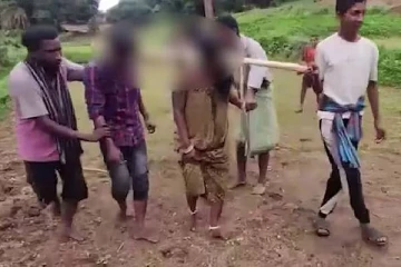 கட்டுப்பாட்டை மீறி காதல் - இளம் ஜோடியை ஏரில் பூட்டி நிலத்தை உழவைத்த கொடூரம்!