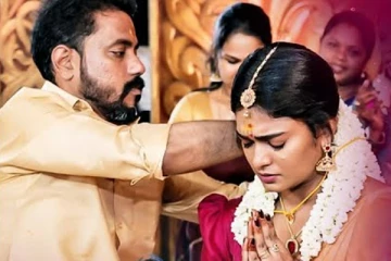 அவசரமாக நடந்த கல்யாணம்.. சீரியல் நடிகை நக்ஷத்திரா மற்றும் விஷ்வா 'ஆஹா கல்யாணம்'