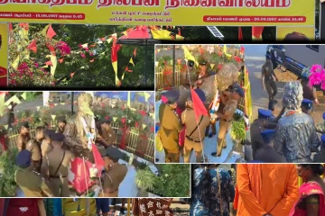 தியாக தீபத்தின் சிலை விவகாரம்! நால்வருக்கு காவல்துறையினர் அழைப்பாணை