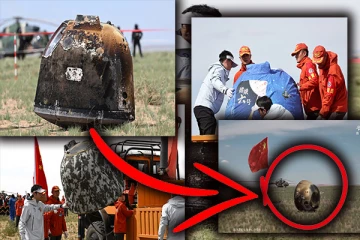 சந்திரனின் மாதிரிகளுடன் பூமிக்குத் திரும்பியுள்ள சீனாவின் விண்ணோடம்