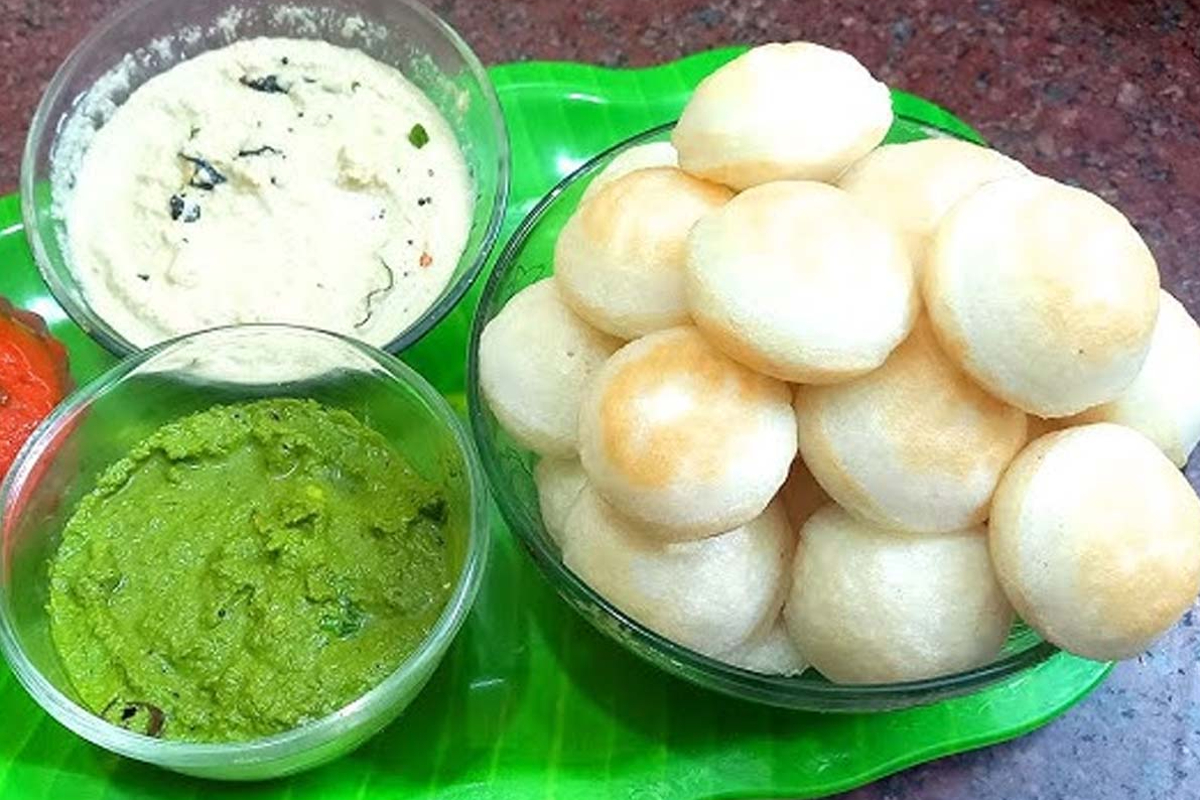 வெள்ளை பனியாரம், கார சட்னி! அட்டகாசமான சுவையில் செய்வது எப்படி? | How To Prepare White Kuli Paniyaram And Chutney