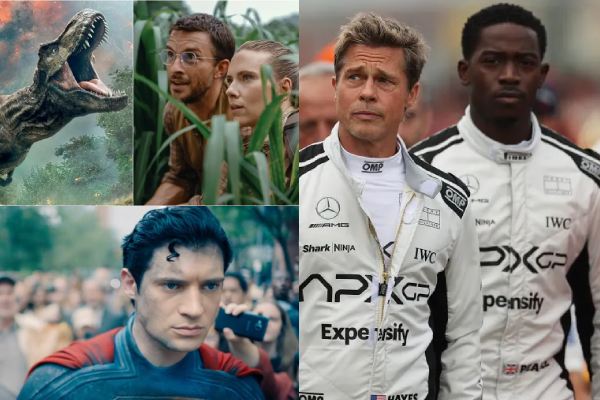பாக்ஸ் ஆபிசில் மாஸ் காட்டும் ஹாலிவுட் படங்கள்.. F1, Jurassic World, Superman வசூல் விவரம் | F1 Jurassic World Superman Movie Box Office