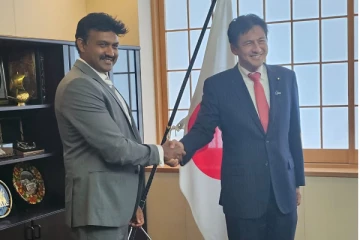 செந்தில் தொண்டமானுடன் ஜப்பான் வெளியுறவுத்துறை துணை அமைச்சர் பேச்சுவார்த்தை